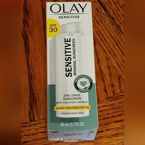 NEW! OLAY Sensitive Mineral Sunscreen (SPF 30)